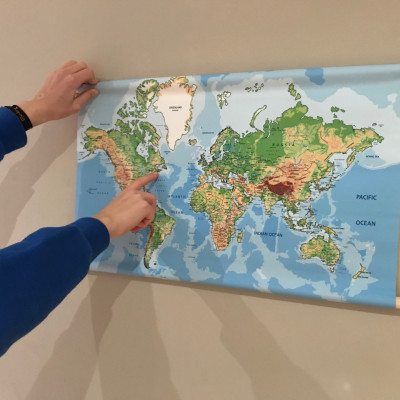 Nieuwe Oude Wereldkaart