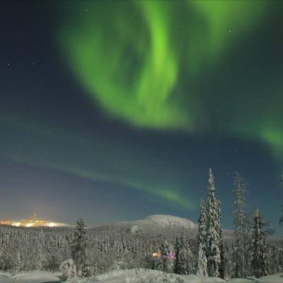 Northern Lights In Ruka (1)