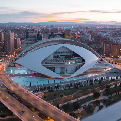 Opera House At Sunset