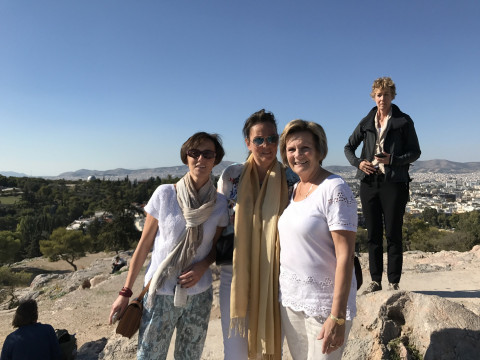 Athene Uitzicht Akropolis