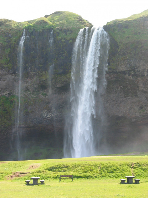 Seljelandsfoss Ijsland