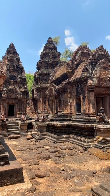 Roze Tempel Cambodja