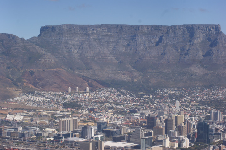 Helicopter Flight Over Cape Town