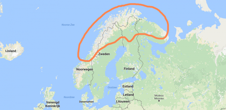 Lapland Location On World Map